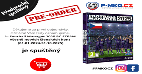 Football Manager 2025 CZ a vše kolem něj