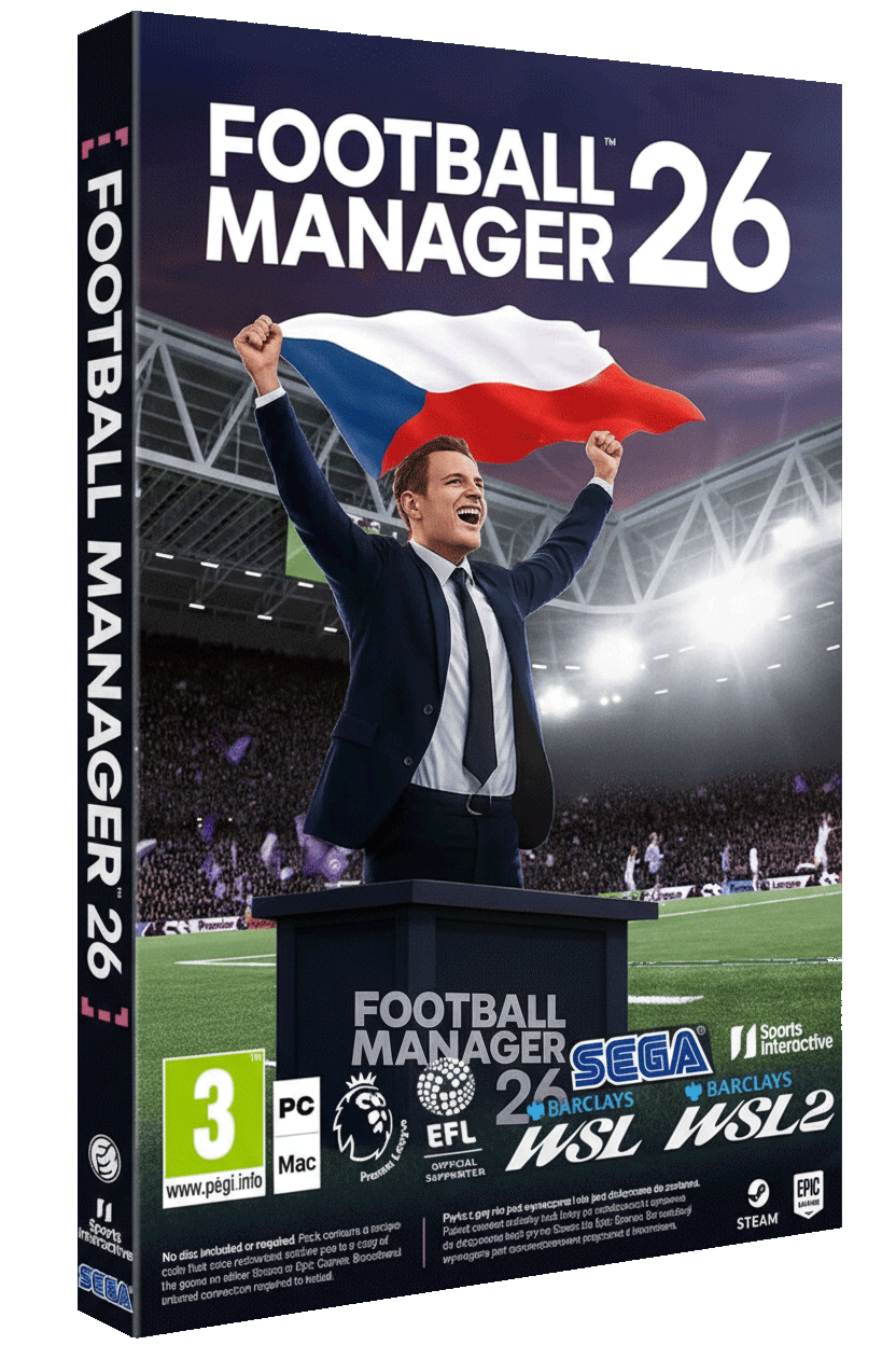Football Manager 2026 PC STEAM CZ včetně členského konta