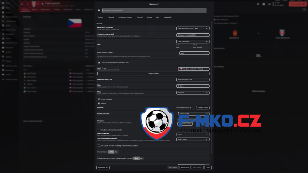 Football Manager 2023 čeština ke stažení1