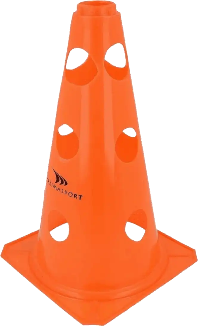 Kužel s otvory 23 cm Yakimasport oranžový