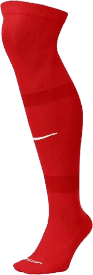 Pánské štulpny Nike Matchfit Knee High Team červené