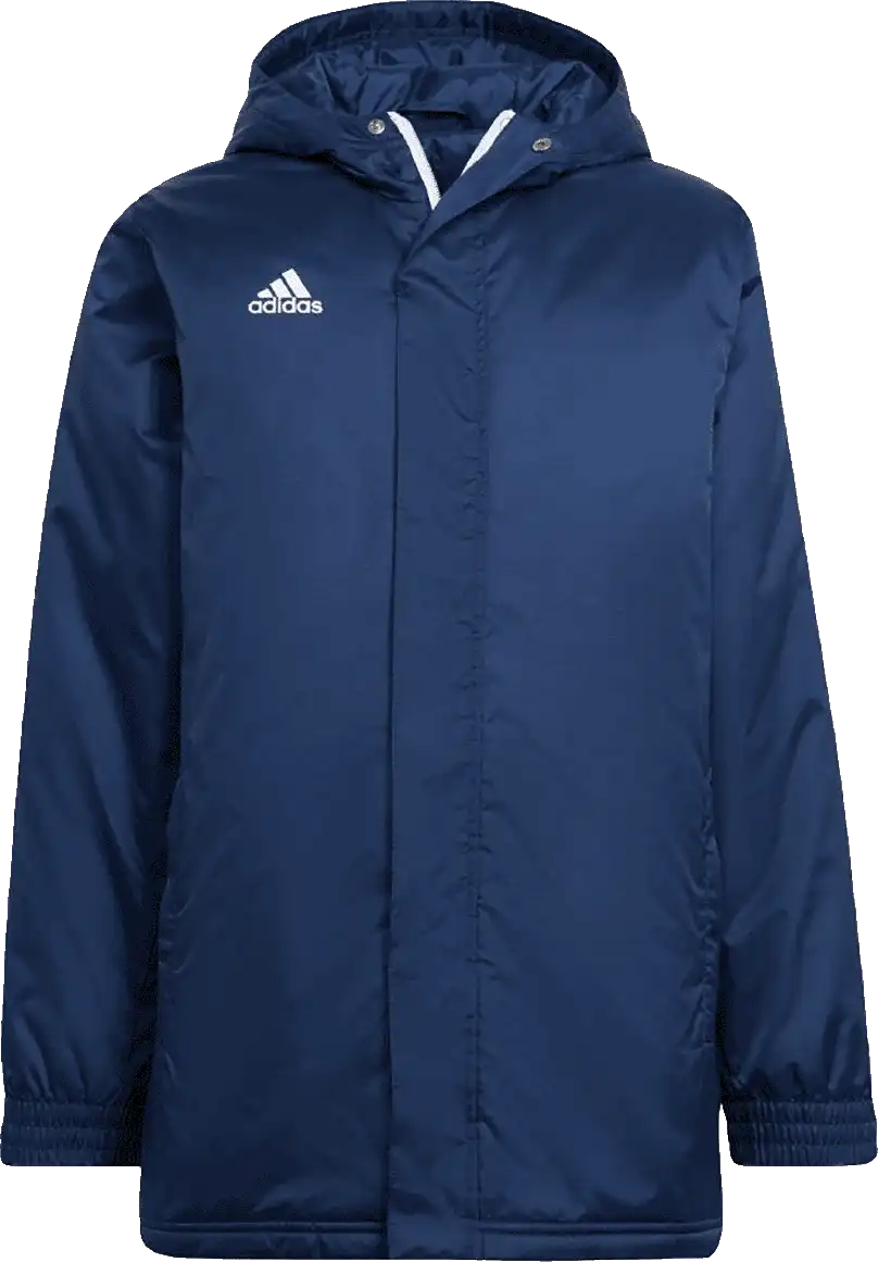 Dětská fotbalová bunda Adidas Entrada 22 Stadium modrá