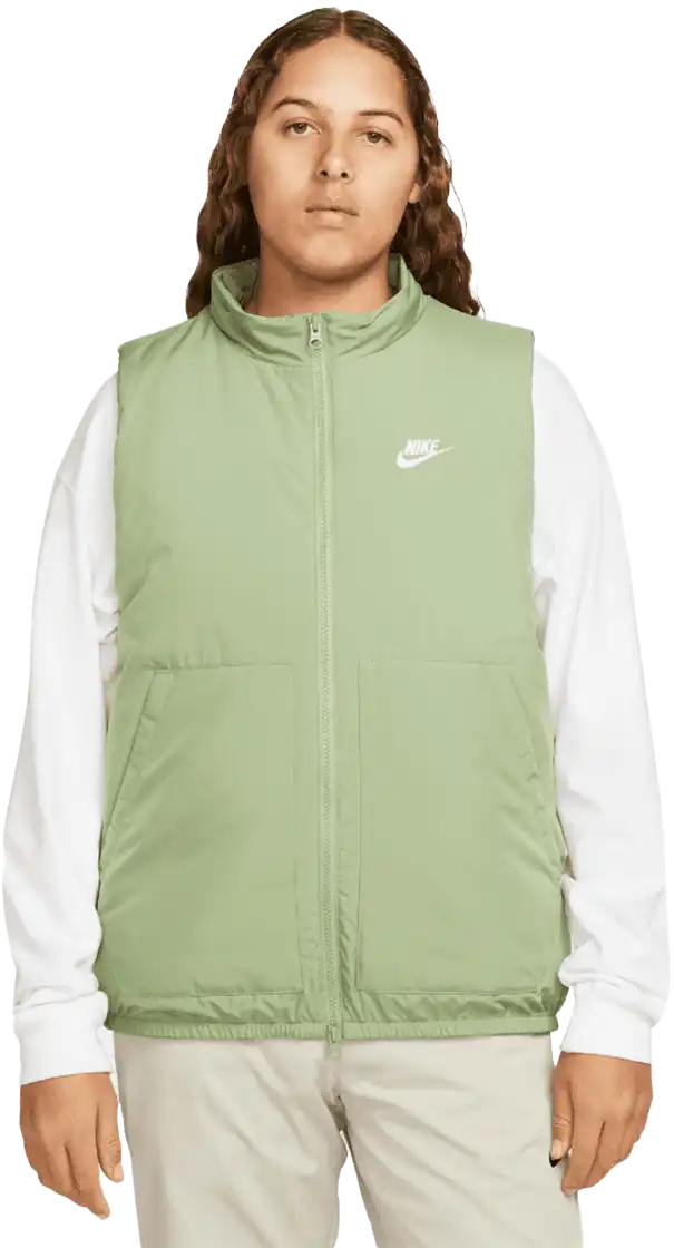 Pánská tkaná vesta Nike Sportswear Therma-FIT Club zelená