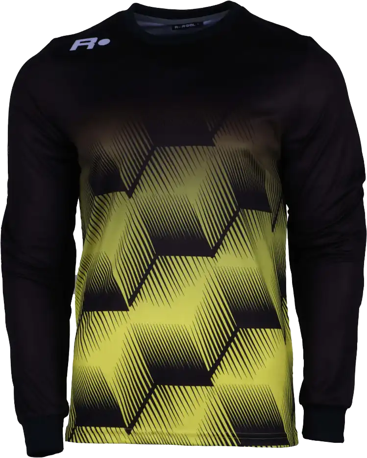 Dětský brankářský dres R-GOL Match Keeper černo-žlutý