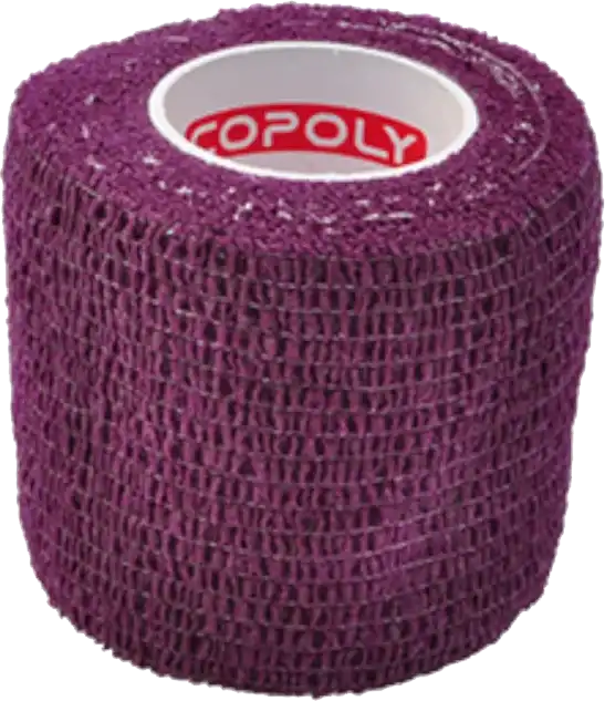 Elastické obinadlo Copoly 5cm x 4,5m fialové