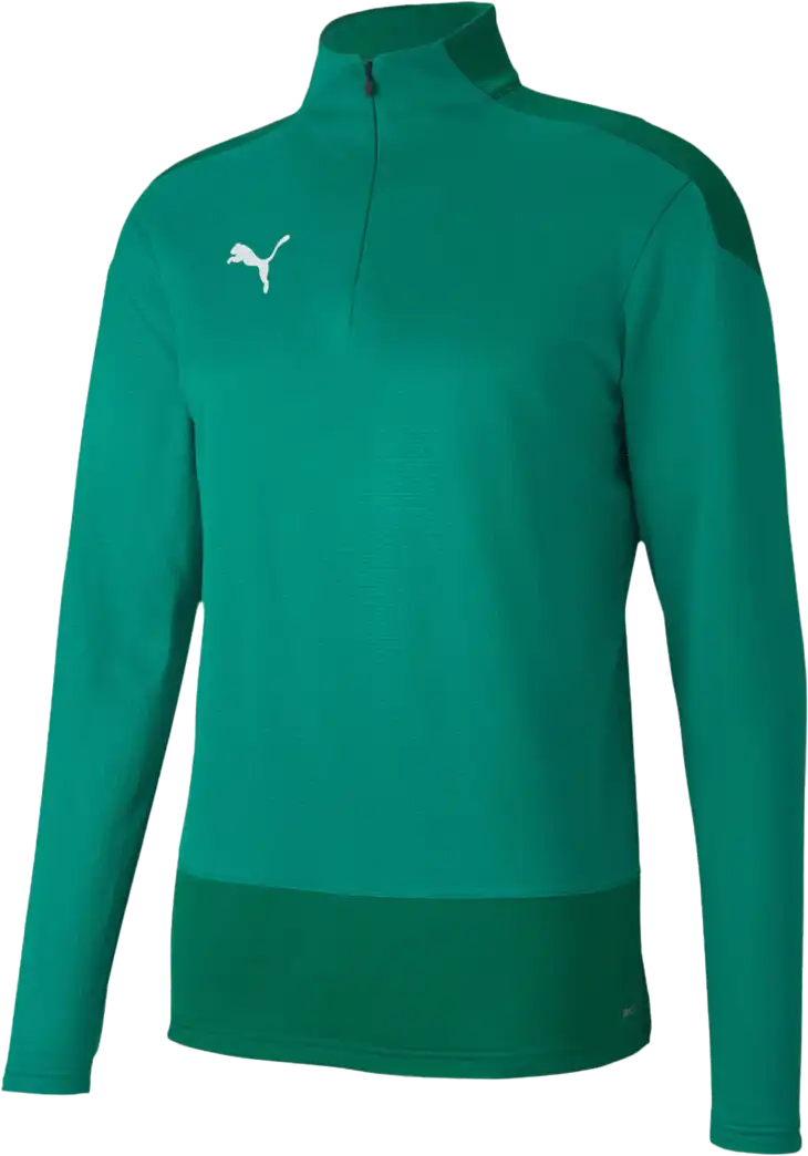 Pánská tréninková mikina Puma teamGOAL 23 Training 1/4 Zip Top zelená