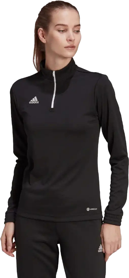 Dámské tréninkové tričko s dlouhým rukávem Adidas Entrada 22 černé