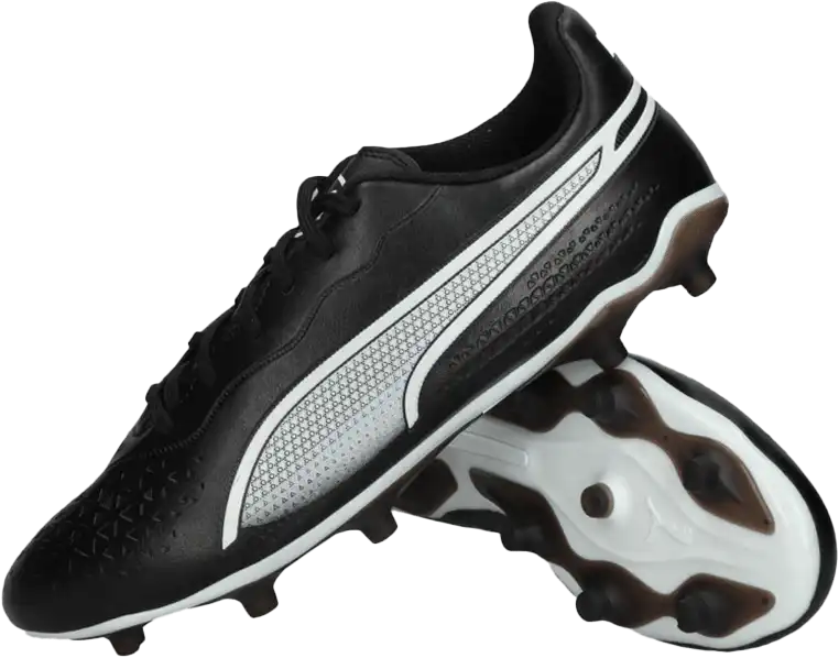 Pánské kopačky lisovky Puma King Match FG/AG černé