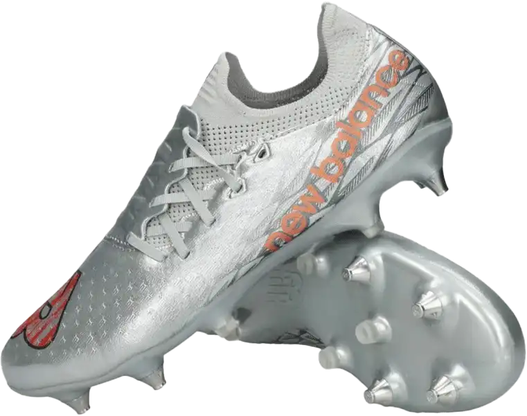Pánské kopačky kolíky New Balance Furon V7 Pro SG stříbrné
