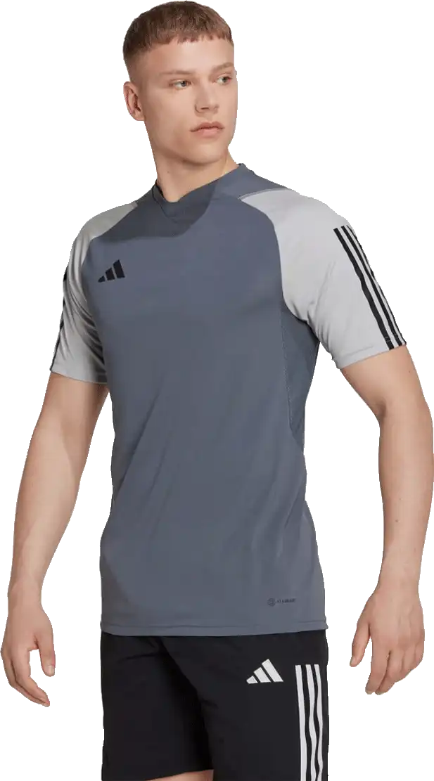 Pánský fotbalový dres AdidasTiro 23 Competition šedý