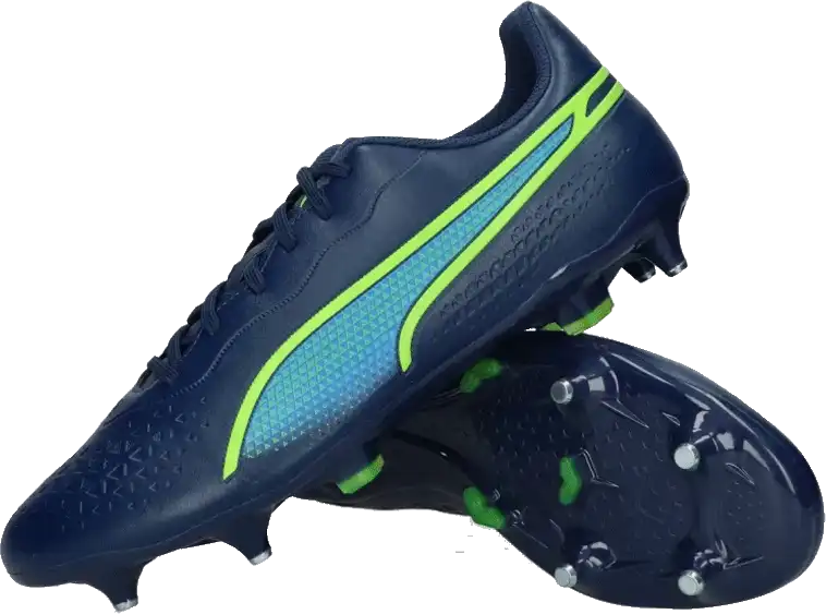 Pánské kopačky kolíky Puma King Match MxSG modré