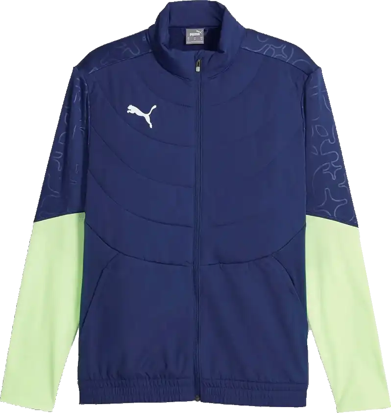 Pánská bunda Puma individualWINTERIZED modro-zelená