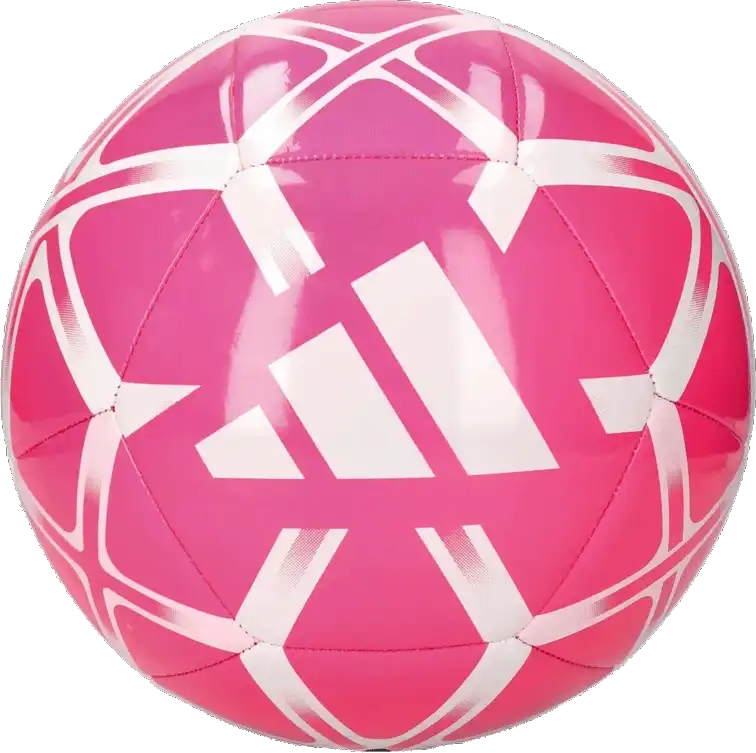 Fotbalový míč Adidas Starlancer Club velikost 3 růžový
