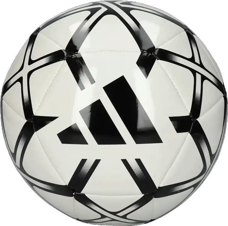 Fotbalový míč Adidas Starlancer Club velikost 5 bílý