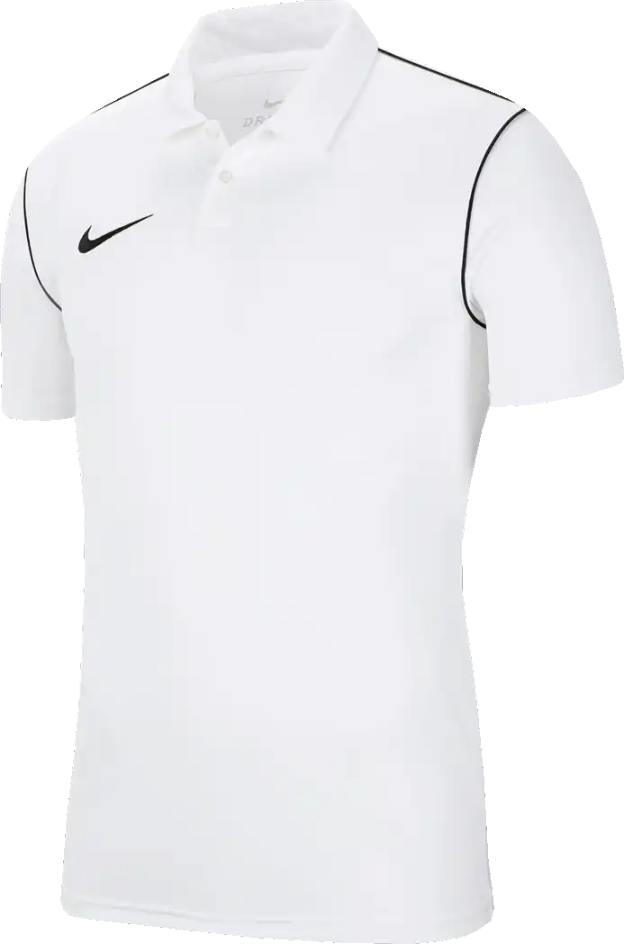 Pánská polokošile s krátkým rukávem Nike Dry Park 20 Polo bílá