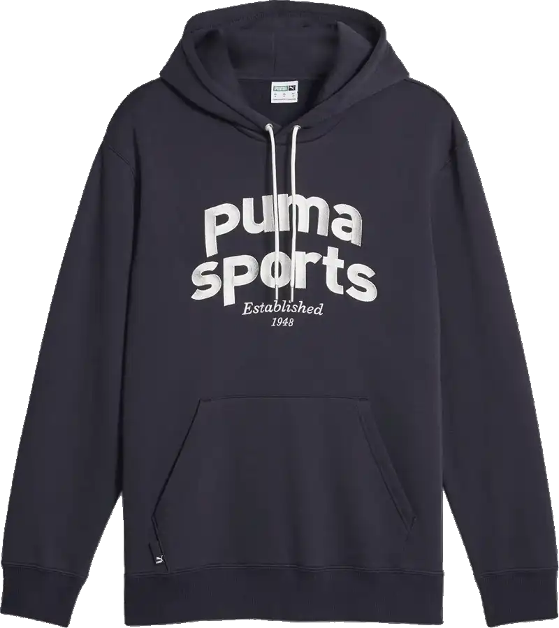 Pánská lifestylová mikina s kapucí Puma Team modrá