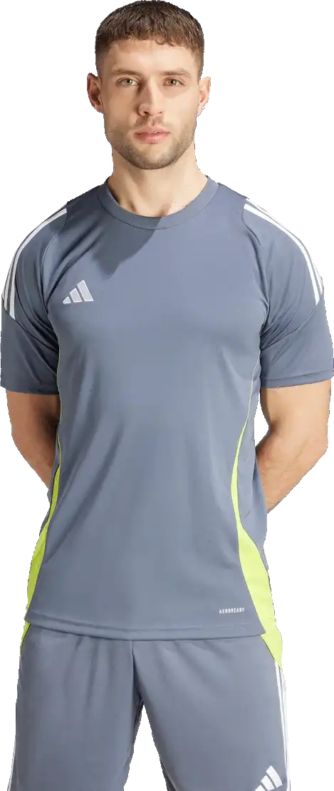 Pánský fotbalový dres AdidasTiro 24 Training šedý