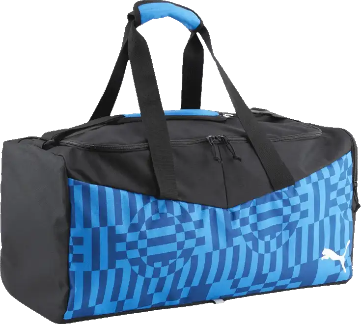 Sportovní taška Puma individualRISE M 44 litrů černo-modrá