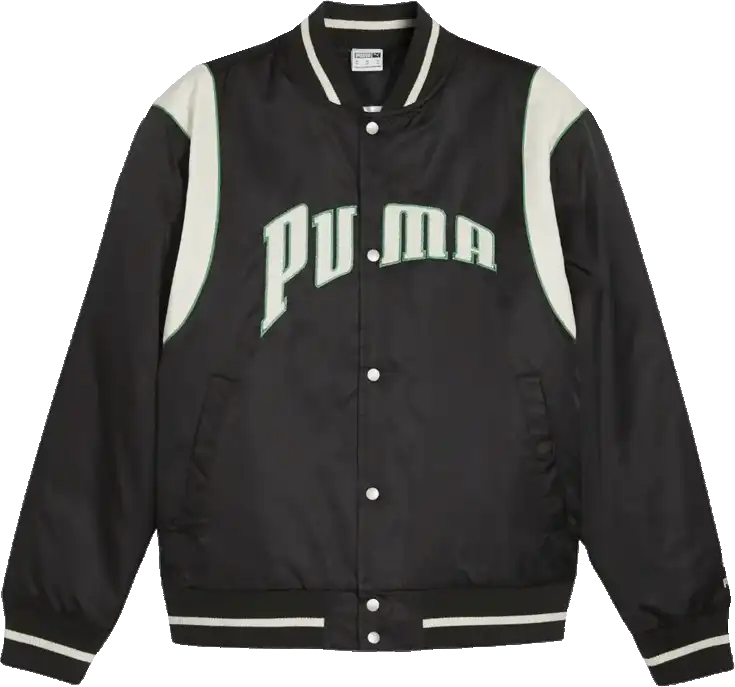 Pánská bunda bomber Puma Team Varsity černá