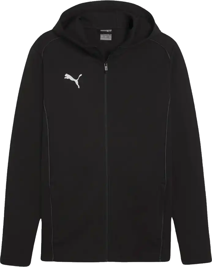 Pánská mikina s kapucí Puma teamFINAL Casuals černá