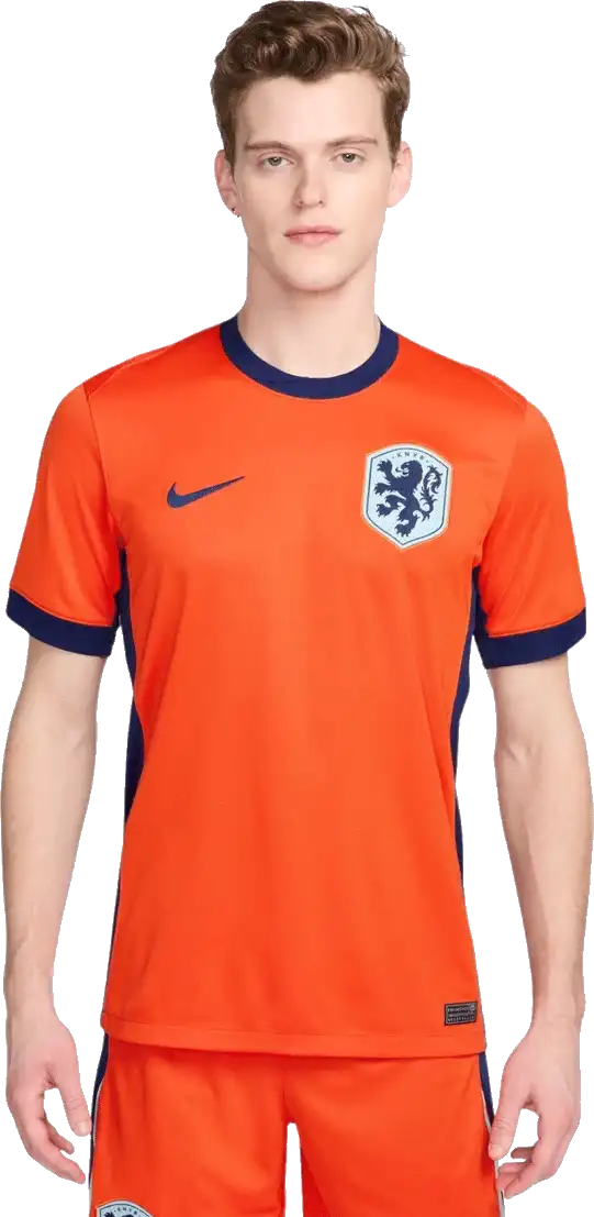 Pánský domácí fotbalový dres Nike Nizozemí 2024 oranžový