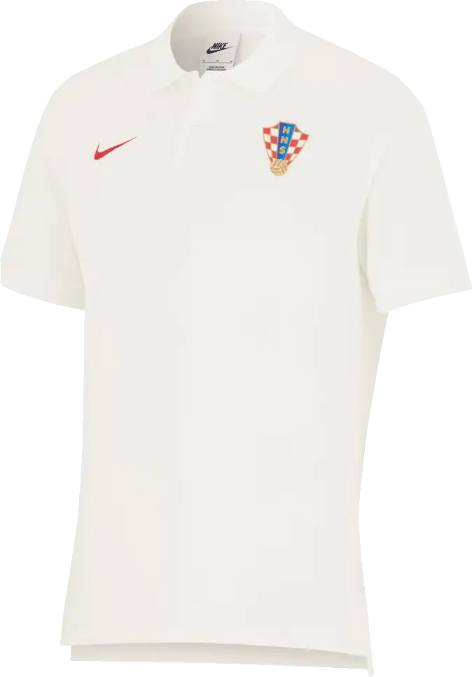 Pánská polokošile Nike Chorvatsko 2024 Polo bílá