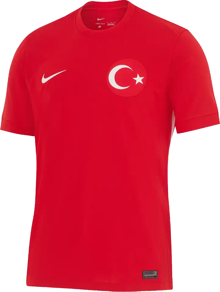 Pánský venkovní fotbalový dres Nike Turecko 2024 červený