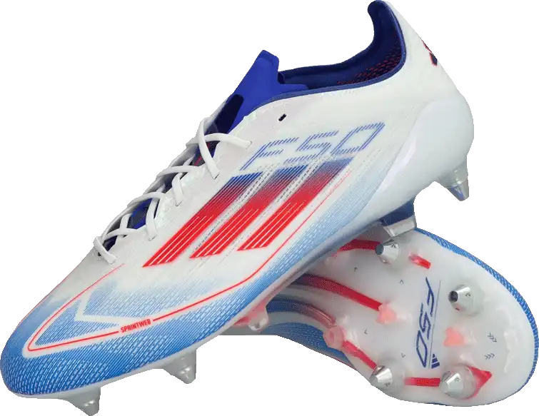 Pánské kopačky kolíky Adidas F50 Elite SG bílé