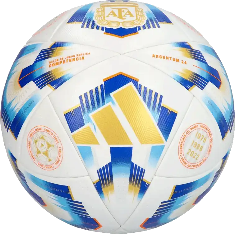 Fotbalový míč Adidas Argentina 2024 Competition bílý velikost 4