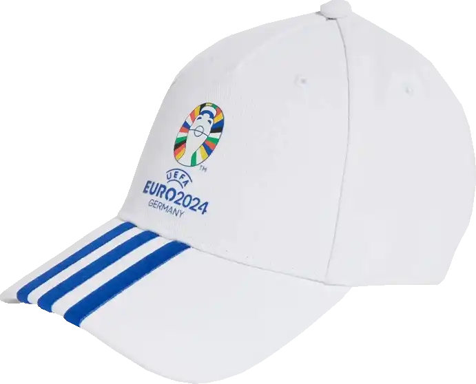 Unisex kšiltovka Adidas EURO 2024 Emblem bílá