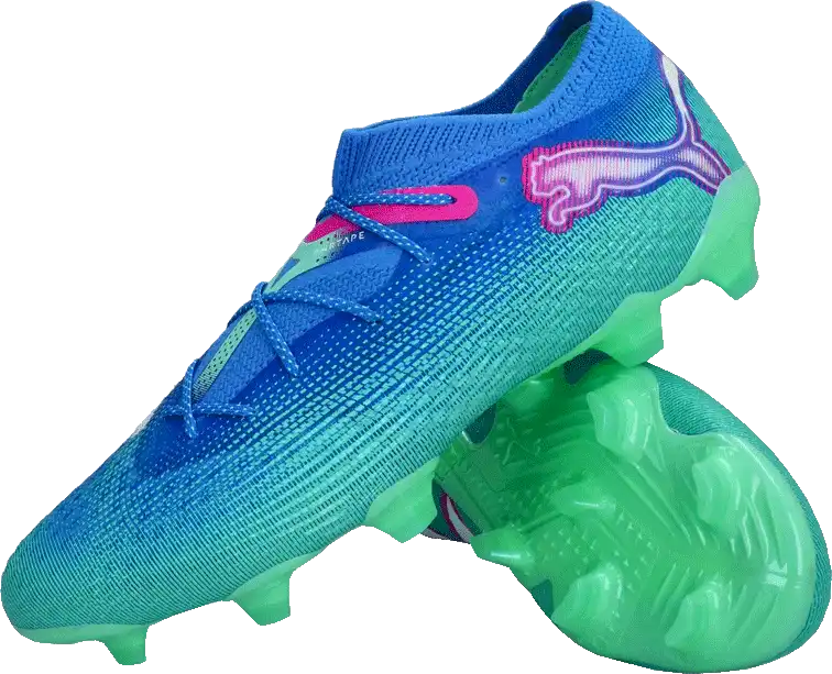 Pánské kopačky lisovky Puma Future 7 Ultimate Low FG/AG modré