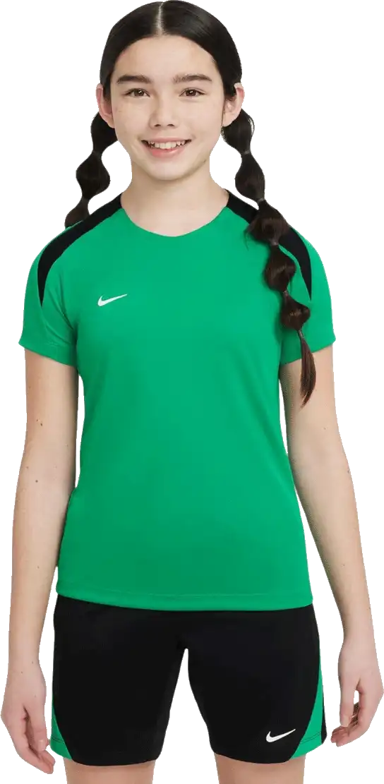 Dětské tréninkové tričko Nike Dri-FIT Strike zelené