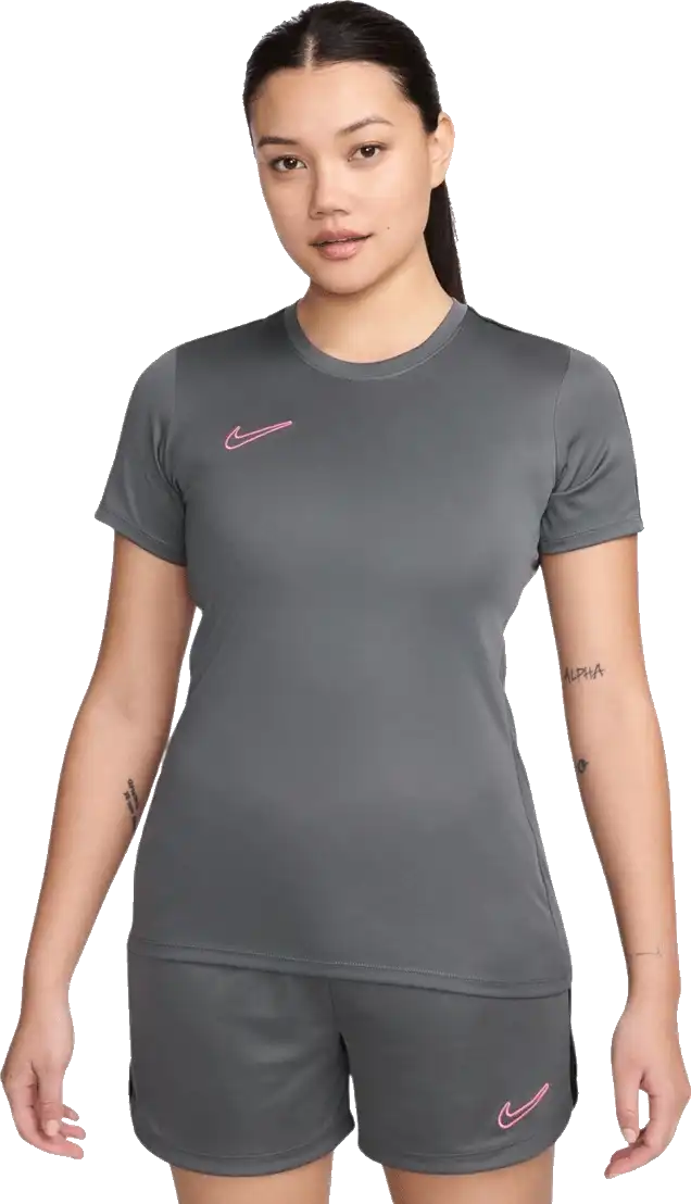 Dámské tréninkové tričko Nike Dri-FIT Academy šedé