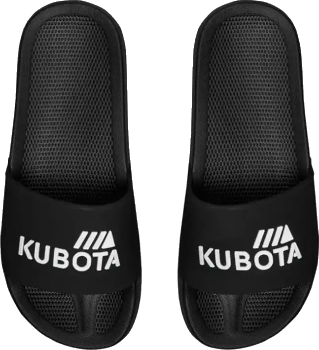 Unisex pantofle Kubota Basic černé