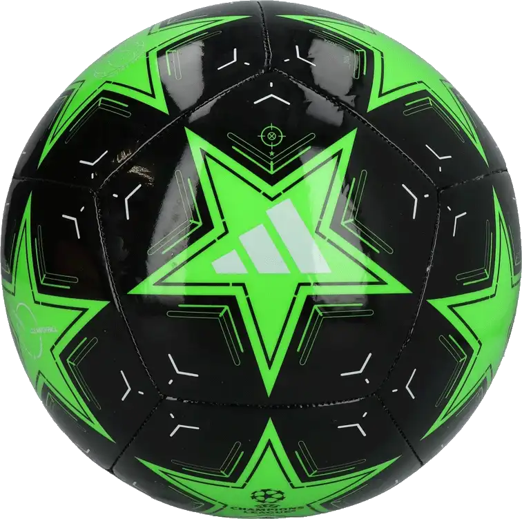 Fotbalový míč Adidas UCL Club 24/25 velikost 3 zeleno-černý