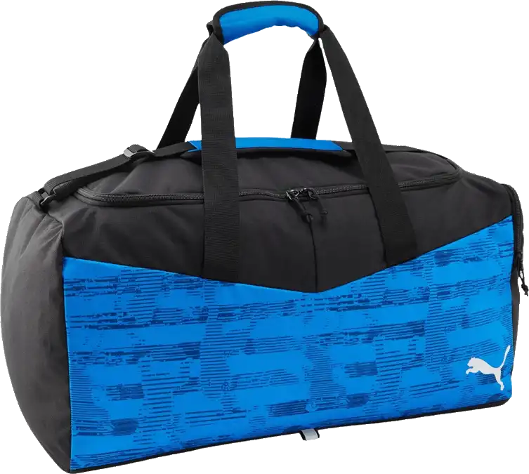 Sportovní taška Puma individualRISE M 45 litrů modro-černá