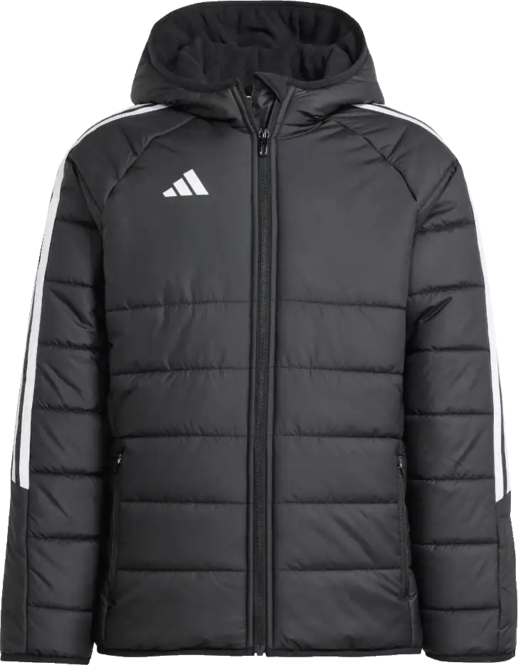 Dětská zimní bunda s kapucí Adidas Tiro 24 Winter černá