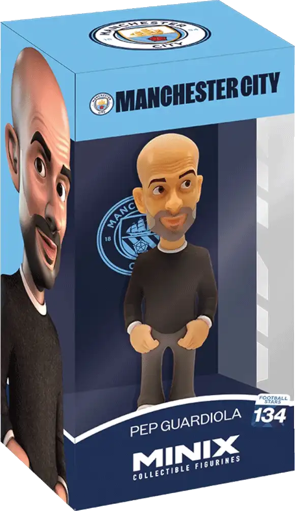 Sběratelská figurka Minix Manchester City Pep Guardiola 12 cm