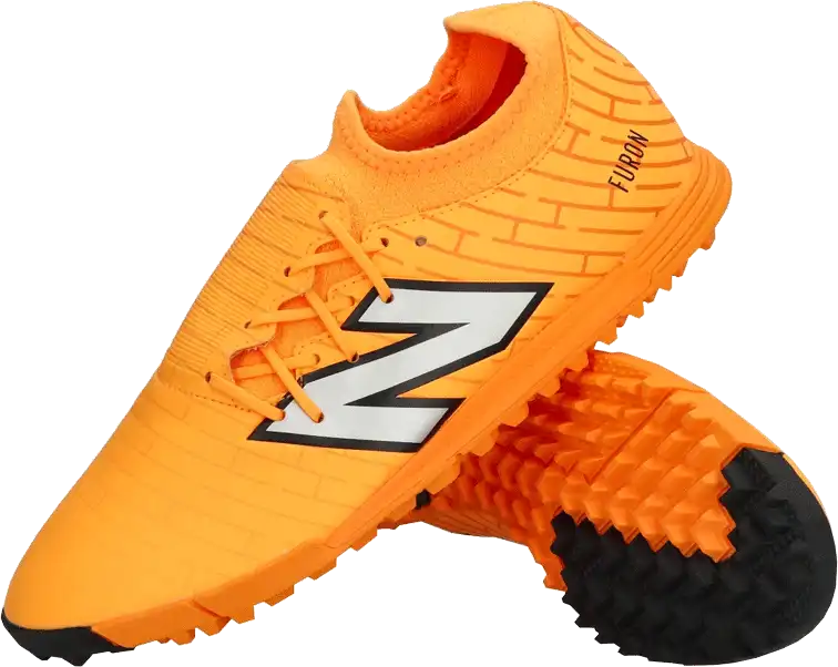 Pánské kopačky turfy New Balance Furon V7+ Dispatch TF oranžové