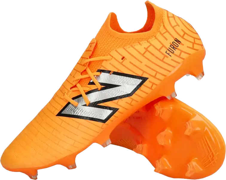 Dětské lisovky New Balance Furon V7 Dispatch FG oranžové2
