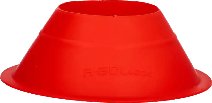 Vytyčovací meta R-GOL Mini 12 x 5 cm červená