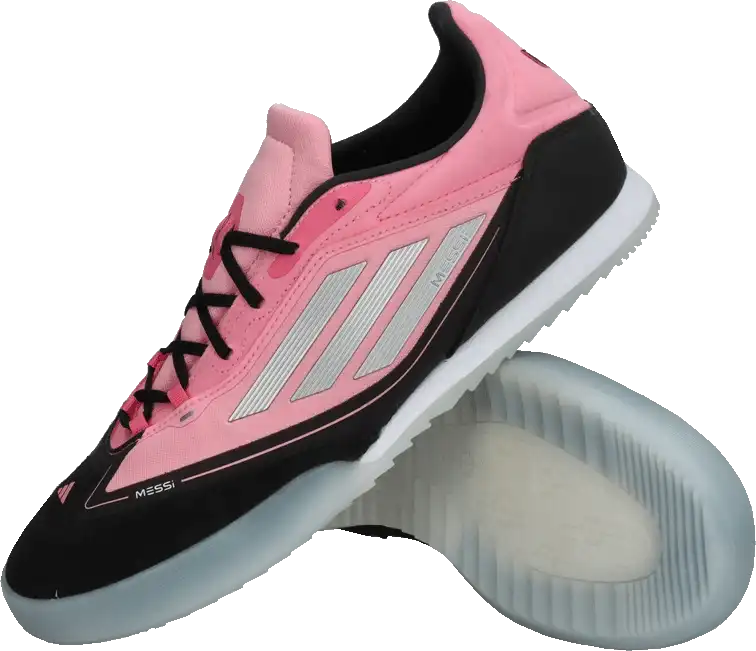 Pánské sálové kopačky Adidas F50 Freestyle Messi IN růžové