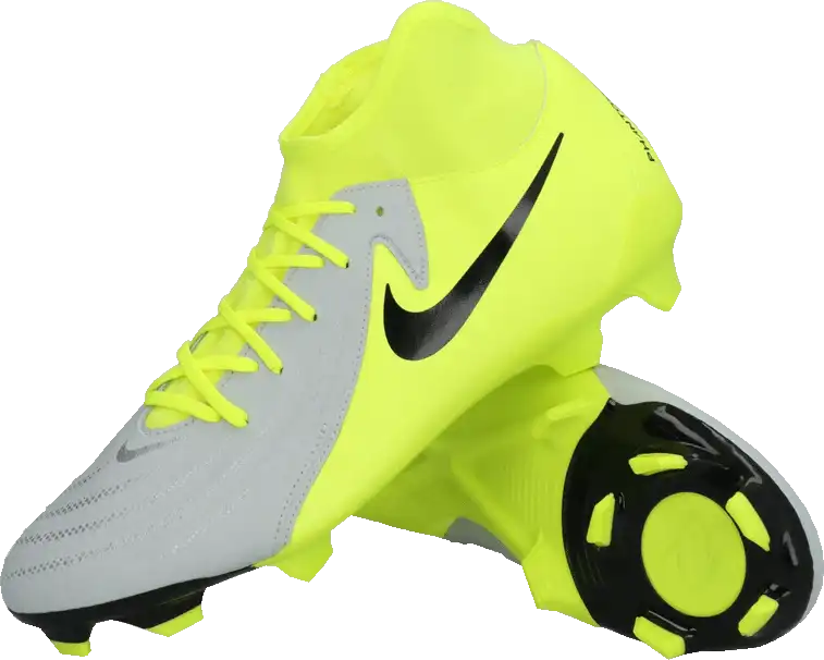 Pánské lisovky Nike Phantom Luna II Academy FG/MG šedá-limetka