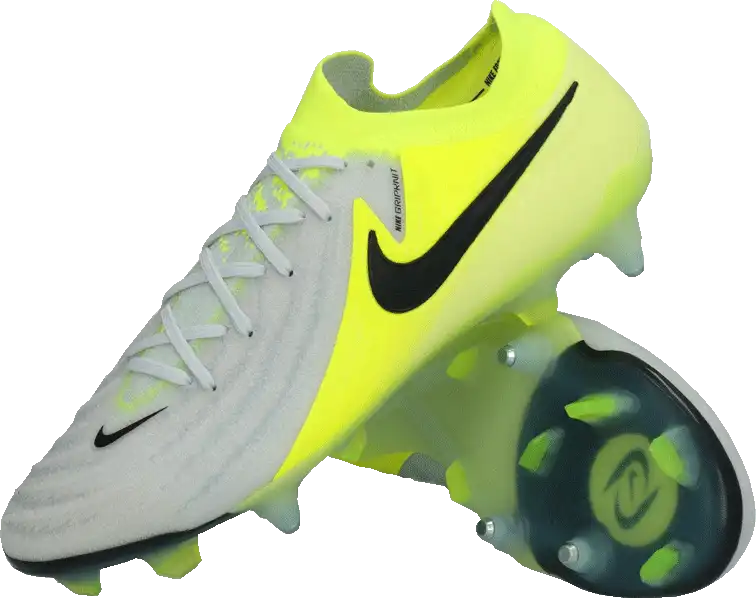 Pánské kolíky Nike Phantom GX II Elite SG-PRO Anti Clog šedá-limetka