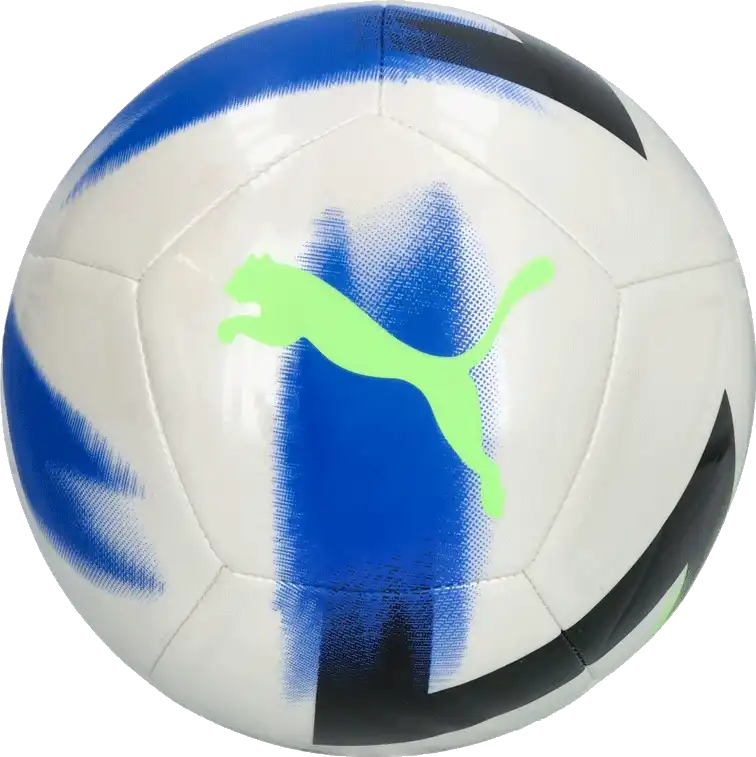 Fotbalový míč Puma Cage velikost 5 bílo-modrý2