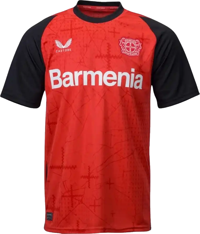 Panský domácí dres Castore Bayer 04 Leverkusen 24/25 červený