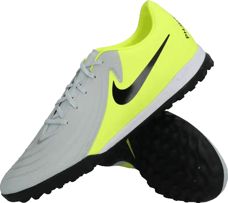 Pánské kopačky turfy Nike Phantom GX II Academy TF limetkově-šedé