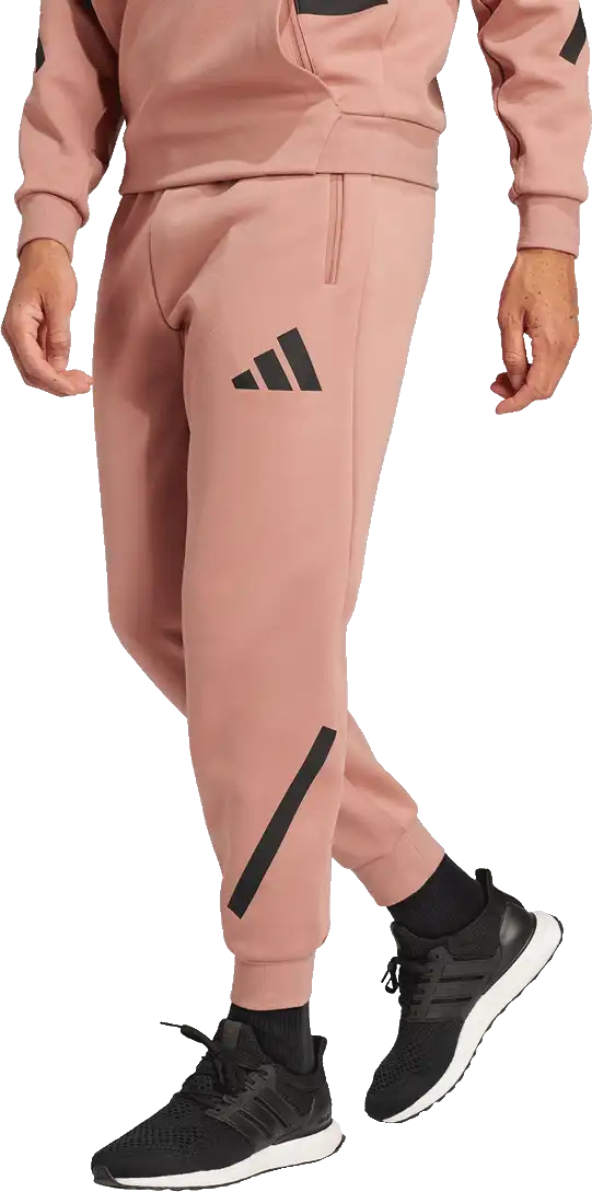Pánské třívrstvé kalhoty Adidas Z.N.E. růžové