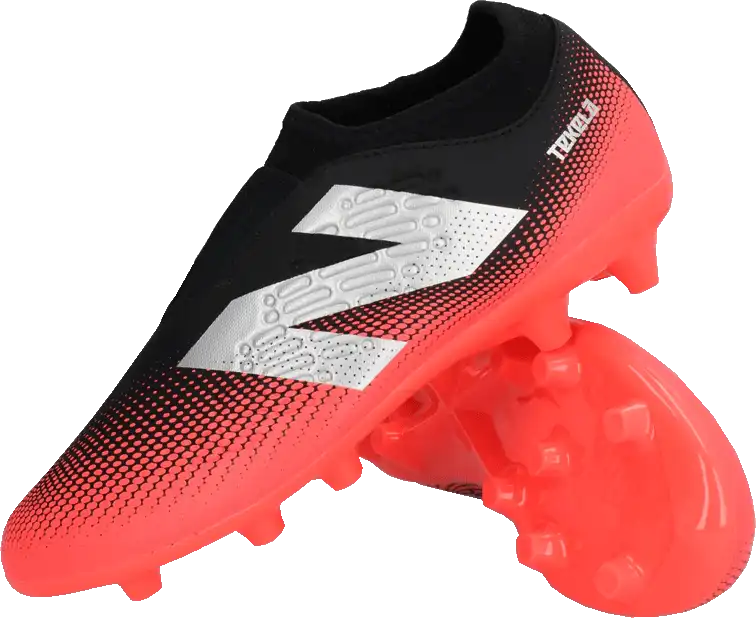 Dětské lisovky New Balance Tekela V4+ Magique FG oranžovo-černé