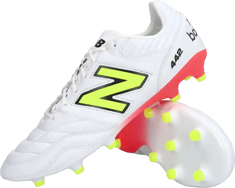 Pánské kopačky lisovky New Balance 442 V2 Pro FG bílé3